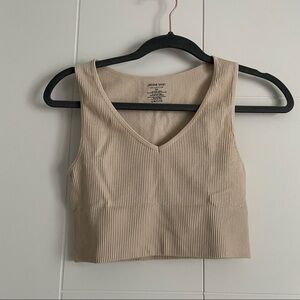 3/$25 Seamless Plunge Crop Tank